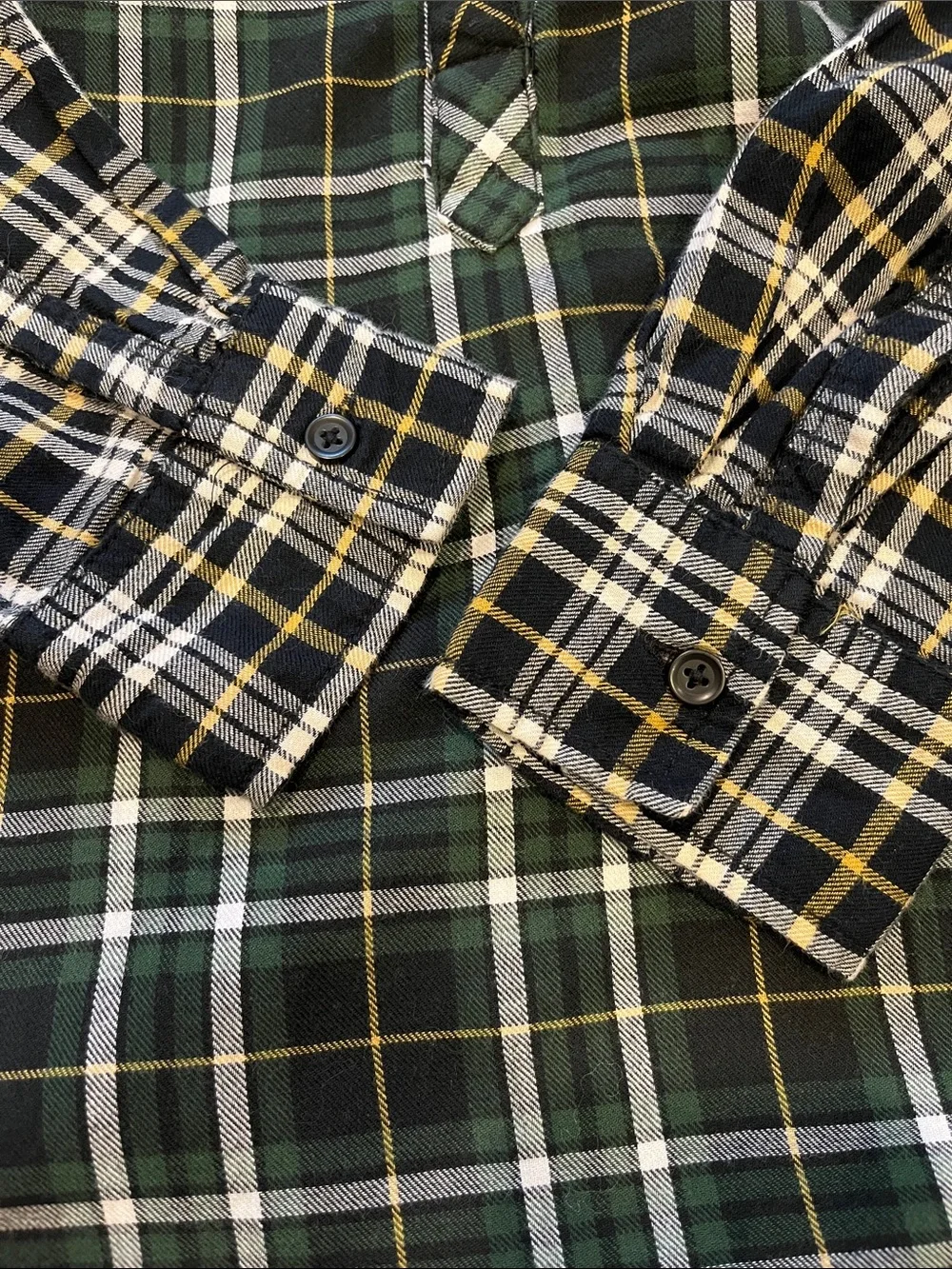 BeachLunchLounge Plaid Flannel Shirt